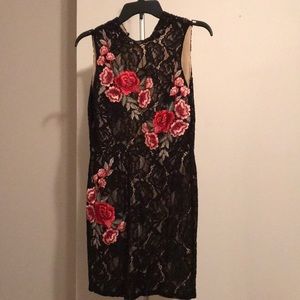 Oriental style stretchy dress